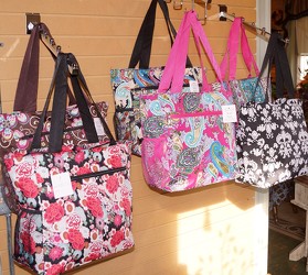 Free totes with purchase of Wally bag novwb16-2 from Krupp Florist, your local Belleville flower shop